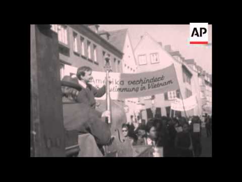 CAN947 PROTEST MARCH IN FRANKFURT