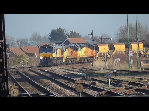 Afternoon Freight Action at: March - 22/3/19