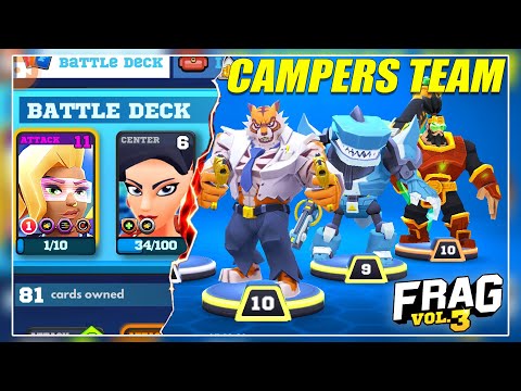 FRAG Pro Shooter Vol.3 - Gameplay Walkthrough part 36 - The Campers Team🔥(iOS,Android) Hindi