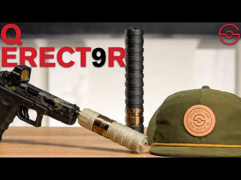 Q Erector 9 - Completely Modular 9mm Suppressor