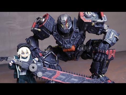 MoShow MU-2 HEAVY DUTY MECHA | Stop Motion Figure Review