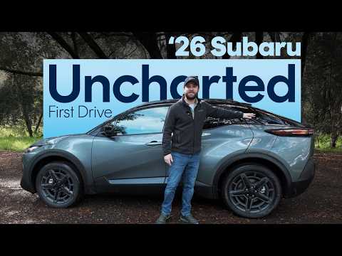 Thumbnail for The Sporty Subaru EV | 2026 Subaru Uncharted First Drive by Toyota, Subaru, Honda Prologue, video, Toyota C-HR+, Car, Nissan, vide