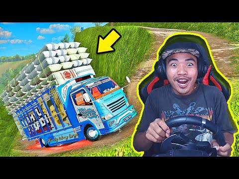 APAKAH KUAT?? TRUK WAHYU ABADI DITANJAKAN MAUT SULAWESI - ETS2