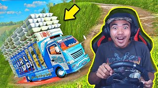 Download lagu APAKAH KUAT?? TRUK WAHYU ABADI DITANJAKAN MAUT SULAWESI - ETS2 mp3