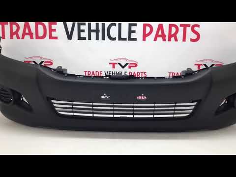 Fits Toyota Hilux 2012-2016 Front Bumper 4Wd With Flare Holes And Grille Mat Dark Grey video