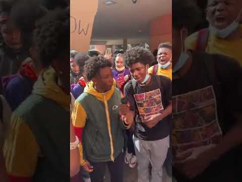 HTMS Student Walkout #1  In Lak’ech Assata’s Chant & Unity Clap (4/6/2022)