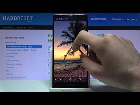 Cómo cambiar fondo de pantalla en HOMTOM S9 Plus - pantalla inicio, pantalla bloqueo