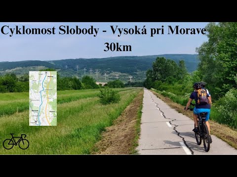 Cyklotrasa: Cyklomost Slobody - Vysoká pri Morave