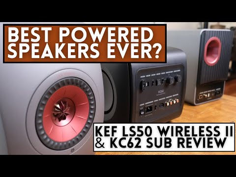 KEF LS50 Wireless II and KC62 Subwoofer Review. The BEST Powered speaker and sub?