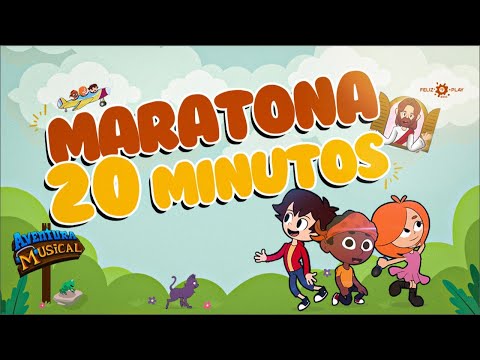 MARATONA TURMA DA AVENTURA MUSICAL - MÚSICA INFANTIL CRISTÃ