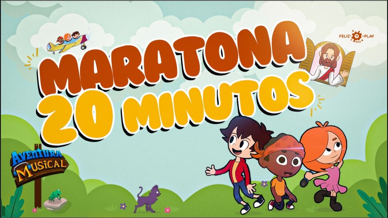 MARATONA TURMA DA AVENTURA MUSICAL - MÚSICA INFANTIL CRISTÃ