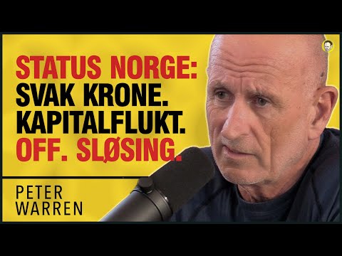 Peter Warren | Norsk Finanspolitikk, Svak Krone, Kapitalflukt, Skatt, Sløsing, Sveits, Oljefondet