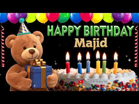 Majid Happy birthday To You - Happy Birthday song name Majid 🎁 🎂