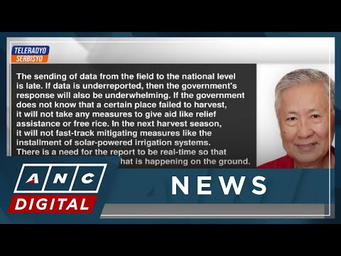 Ex-DA Chief: El Niño damage to agriculture underreported ANC