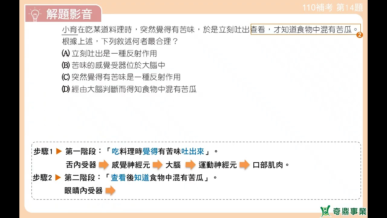 P.84 單元4 110會考補考第14題
