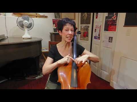 Two Minute Tip - Basic Thumb Position on the Cello