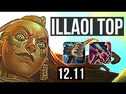 ILLAOI vs MAOKAI (TOP) | Rank 1 Illaoi, 2.1M mastery, 800+ games, 3/1/3 | KR Grandmaster | 12.11