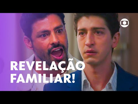 Caio revela que Daniel é filho de Ademir! | Terra e Paixão | TV Globo