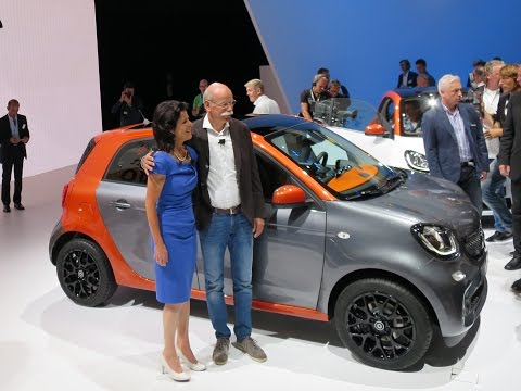 Smart Car at Berlin Motor Show 2014 – New Fortwo & Forfour