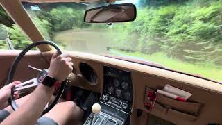 5.7-Powered 1974 Chevrolet Corvette Coupe 4-Speed Driving