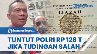 GERAM! Rismon Tak Segan Tuntut Polri Rp 126 Triliun jika Tudingan Edit Ijazah Jokowi Tak Terbukti