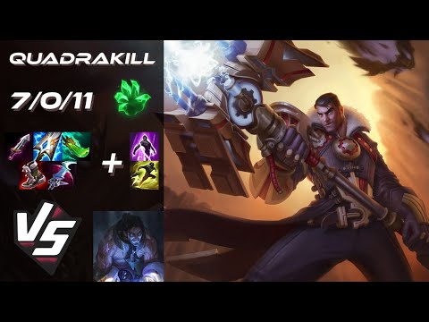 MID Jayce vs Sylas [QUADRAKILL] - NA Challenger Patch 25.S1.3