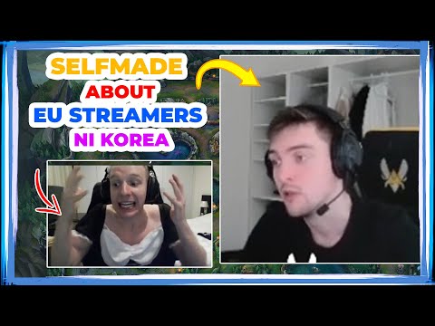 Selfmade About EU STREAMERS in KOREAN BOOTCAMP Situation 👀
