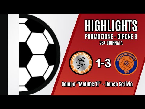 VALLESCRIVIA - SAMMARGHERITESE 1-3 | PROMOZIONE B | 26° GIORNATA | 23/03/2025