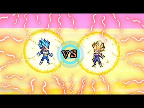 POWER WARRIORS / VIGITA SUPER SAIYAN BLUE VS MAGIN VIGITA SUPER SAIYAN 2