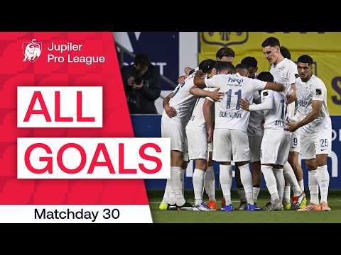 Belgium Jupiler Pro League  Stage 30   2025 / 2026   Golos