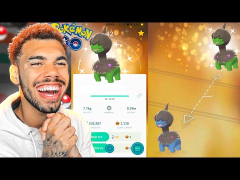 ESSE VAI SER MEU ÚNICO DEINO SHINY - POKEMON GO | Cris |