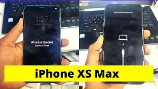 iPhone XS Max Enter Recovery Mode
