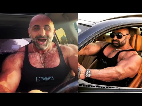Armenian muscle daddy - Pec bouncing to the beat