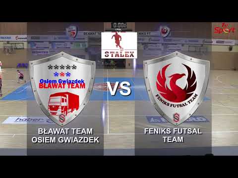 STALEX LIGA 15, OSIEM GWIAZDEK/BŁAWAT TEAM – FENIKS FUTSAL TEAM 09-01-2022 godz. 13:00