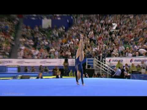 Emilie Le Pennec - World Artistic Gymnastics Championships 2005 - Girls Floor