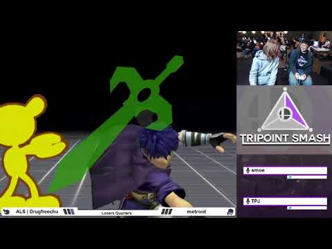 ALS | Drugfreechu (GnW) vs metroid (Ike) - Tripoint Smash 50 Losers Quarters