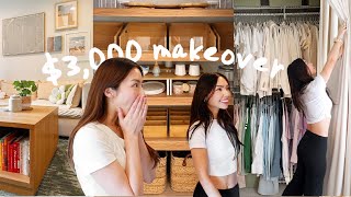 I organized & transformed my BFF's entire house for $3,000! | The Curated Mess Ep 1