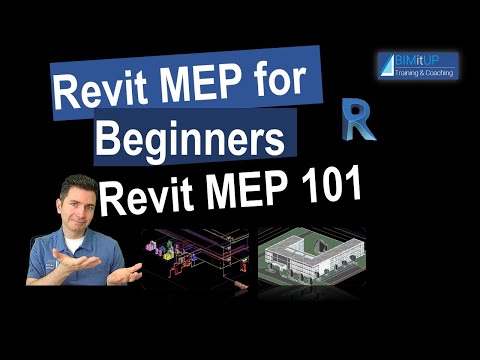 This video provides a beginner-level tutorial and introduction to the Revit MEP software, covering BIM basics and model creation.