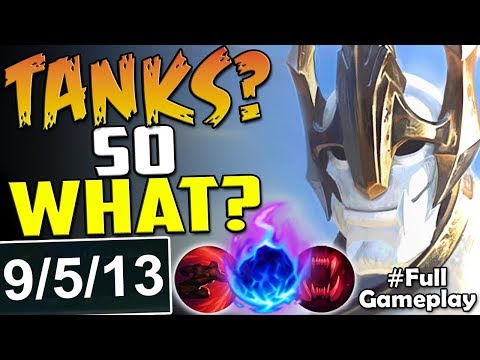 TANKS? SO WHAT | WTF THEY DOING? | New Runes Galio vs Maokai TOP | RANKED SEASON 8 Gameplay