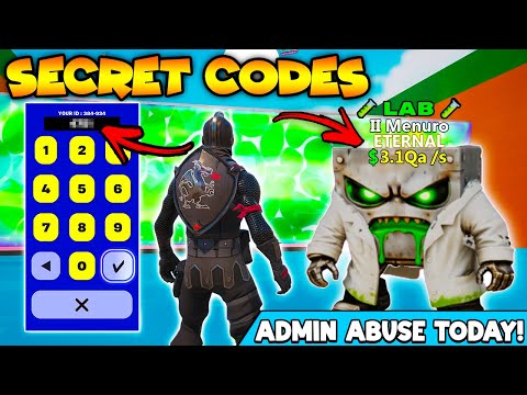 *NEW* LAB Escape Tsunami Secret Codes Fortnite Escape Tsunami For Brainrots! (New Secret Codes)