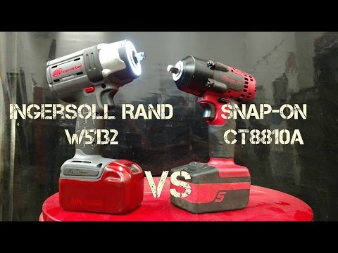 SnapOn CT8810a VS Ingersoll Rand W5132
