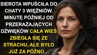 Sierota wpuściła do chaty 3 WIĘŹNIÓW! Minutę później cała wieś PRZYBIEGŁA w strachu | Opowieść audio