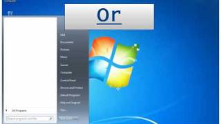 how to access Folder Options  in Windows 7