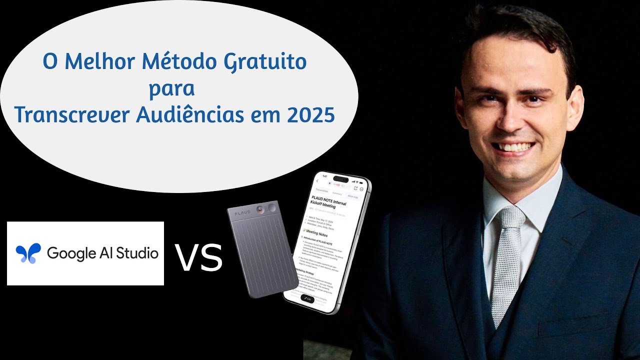 O Melhor Método Gratuito para Transcrever Audiências em 2025