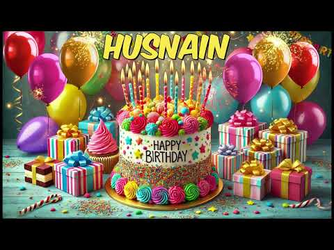 HUSNAIN Happy Birthday Song - Happy Birthday to You