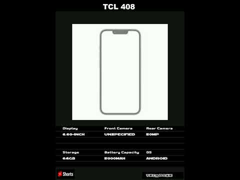 TCL 408 SmartPhone Features|#shorts