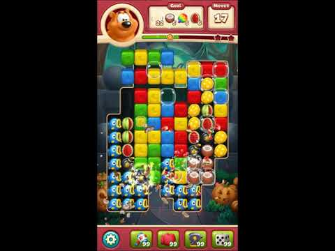 Toon Blast Level 5895 - NO BOOSTERS 🐻🐺🐱 | SKILLGAMING ✔️