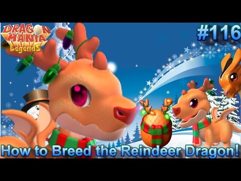 How to Breed the Reindeer Dragon (OUTDATED) + Kangaroo Dragon Hatching! - Dragon Mania Legends #116