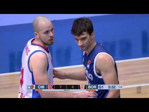 ABA Liga 2020/21, Round 13 match: Cibona - Borac (27.1.2021)