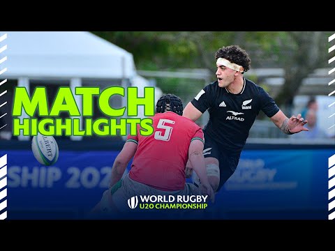 It all comes down to ONE POINT... | Wales v New Zealand | World Rugby U20 Championship